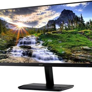 Acer 23.8” Full HD (1920 x 1080) Widescreen VA Display Monitor (HDMI Port & VGA Port) - Black