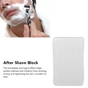 After Shave Alum Block,ANGGREK 2PCS Home Travel Portable Men Skin Soothing Post Shave Stone Cuts Potassium Alum Stone Faftershave Stone