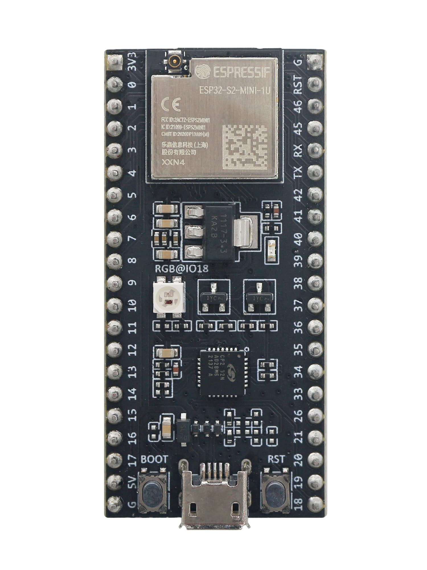 ESP32-S2-DevKitM-1U-N4R2 Development Board