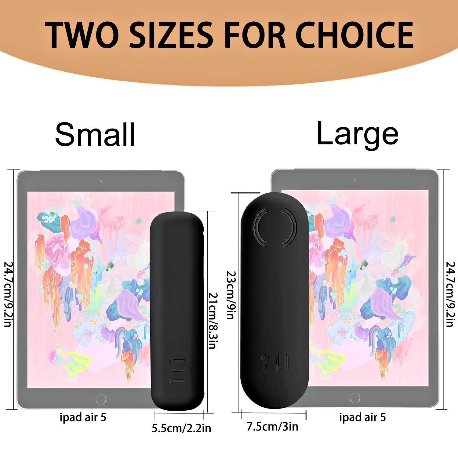 Makeup Brush Holder, Travel Essentials MakeUp Organizer, Silicone Cosmetic Make up Bag Cover Case for Size Toiletries, Small Magnetic Holder Women