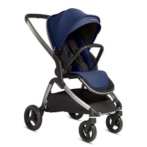 colugo the complete stroller easy fold with 5 point harness and upf 50 canopy (navy)