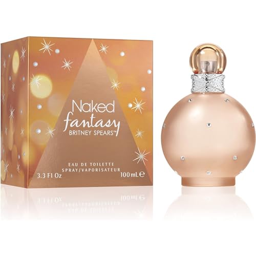 Britney Spears Naked Fantasy Limited Edition, Eau De Parfum EDP Spray for Women, 3.3 Fl Oz