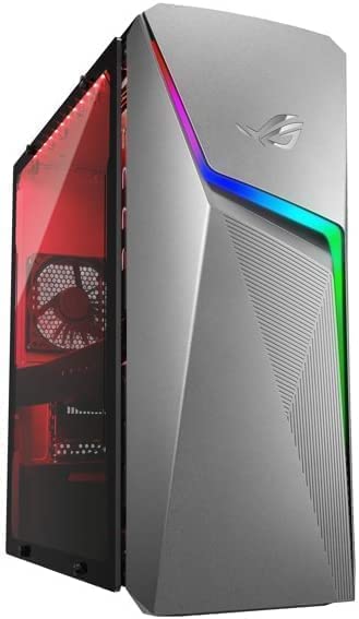 ASUS Newest ROG Strix GL10 Premium Gaming Desktop | AMD Ryzen 5 3600X | 32GB RAM | 1TB SSD | NVIDIA GeForce GTX 1660TI | Gray | Windows 10 | with HDMI Cable Bundle