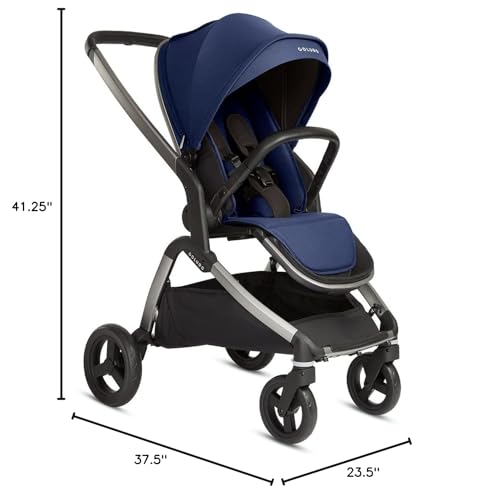 Colugo The Complete Stroller Easy Fold with 5 Point Harness and UPF 50 Canopy (Navy)