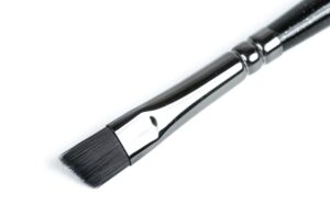 pilar bllac - better brow powder brush, firm brush developed to create an even and natural look