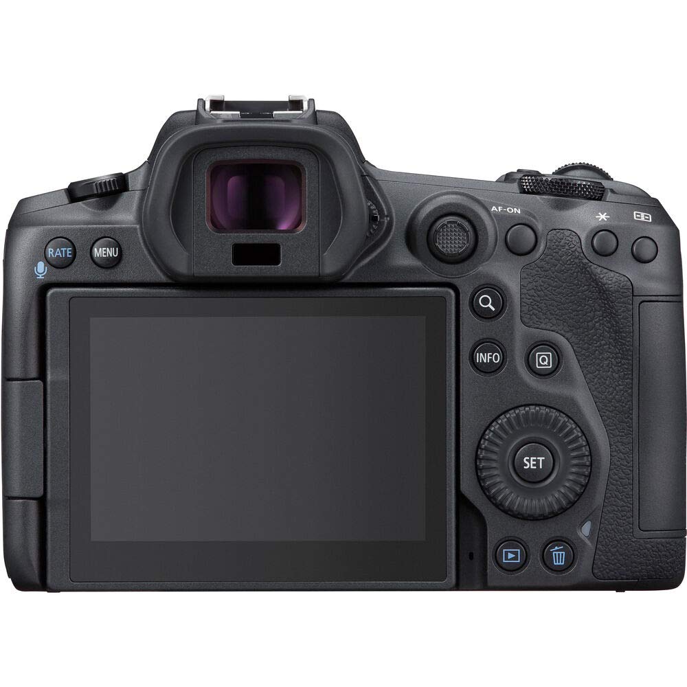 Canon EOS R5 Mirrorless Digital Camera (Body Only) (4147C002), Canon RF 24-70mm Lens, 64GB Memory Card, Case, Corel Photo Software, LPE6 Battery, External Charger, Card Reader + More (Renewed)