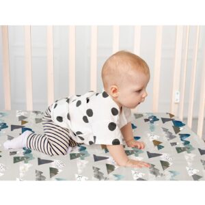 Baby Carseat Cover & Crib Sheet Toddler Bed Sheets, Mounatins