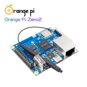 Orange Pi Zero 2 1GB DDR3 Allwinner H616 Quad Core 64 Bit with 2MB SPI Flash, Support WiFi and BT5.0,Gigabit Ethernet, Open Source Single Board Computer Run Android,Ubuntu,Debian(Zero2)