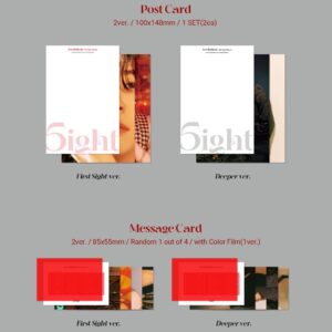 LEE JIN HYUK - 5th Mini Album 5IGHT CD+Folded Poster (Deeper ver.)