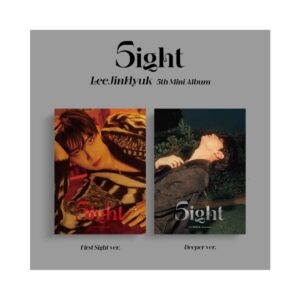 LEE JIN HYUK - 5th Mini Album 5IGHT CD+Folded Poster (Deeper ver.)