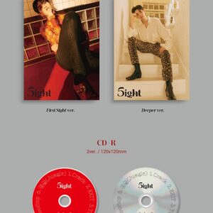 LEE JIN HYUK - 5th Mini Album 5IGHT CD+Folded Poster (Deeper ver.)