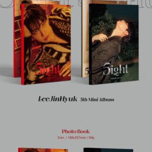 LEE JIN HYUK - 5th Mini Album 5IGHT CD+Folded Poster (Deeper ver.)