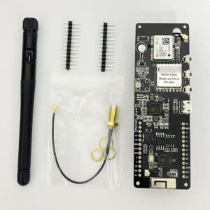 xfczmg beam v1.1 ch9102f chip sx1262 lora 868/915mhz esp32 wifi wireless bluetooth module gps neo-m8n ipex 18650 battery holder (915mhz)