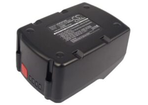 rwmm 3000mah replacement battery compatible with metabo 6.25499.00, 6.25527, 625341000, 625342000 se 18 ltx 6000 620049840, se 18 ltx 6000 620049890, sla 14.4-18 led, ssd 18, ssd 18 lt