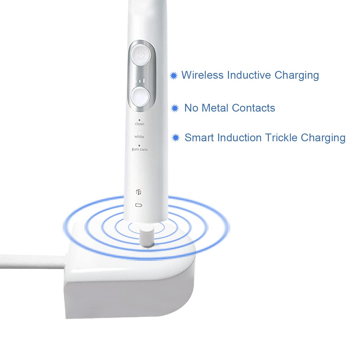 Replacement Charger for Philips Sonicare Electric Toothbrush HX6100,Charging Base Compatible with Philips Sonicare Toothbrush Electric HX3000 / HX6000 / HX8000 / HX9000,Portable Waterproof Power