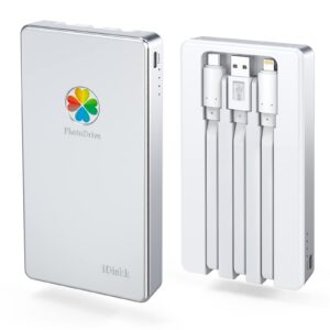 iDiskk 2TB App-le Certified External Hard Drive for iPhone & iPad Android Mobile 2TB Photo Stick,MacBook and PC, Photo Storage Phone Drive to Bacukp Photos/Videos,Files for iPhone 15/14/13/12/11/X