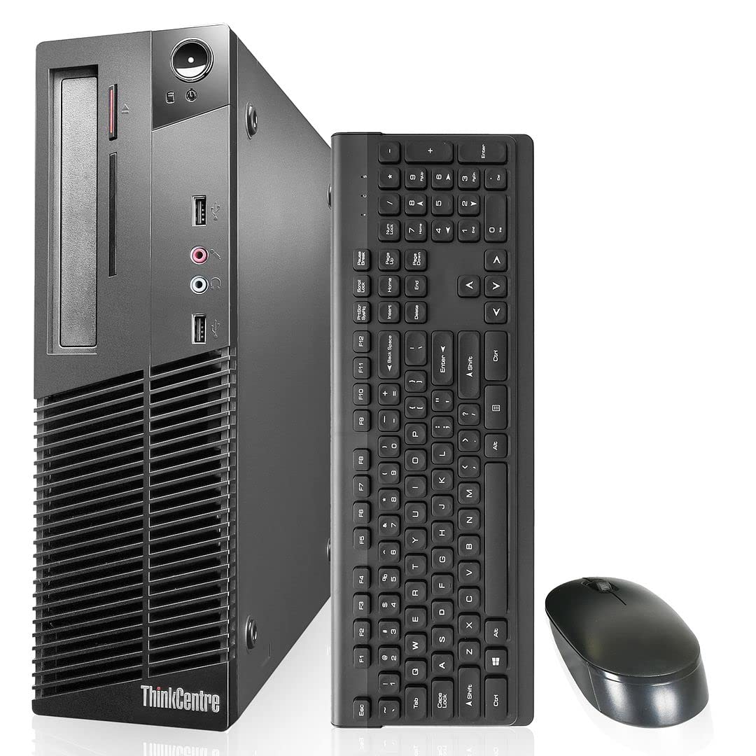 Lenovo ThinkCentre M73 SFF Desktop Computer Refurbished PC, Intel Core i7 Processor, 16GB RAM, New 1TB SSD, WiFi, Wireless Keyboard and Mouse, DVD, Windows 10 Pro (Renewed)