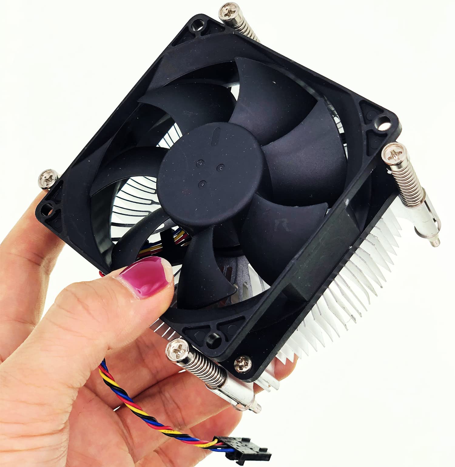 P/N 89R8J 089R8J CPU Fan & Heatsink Compatible with Dell Optiplex XE10 3020 7010 9010 9020 MT Desktop 95W CPU Cooling Fan