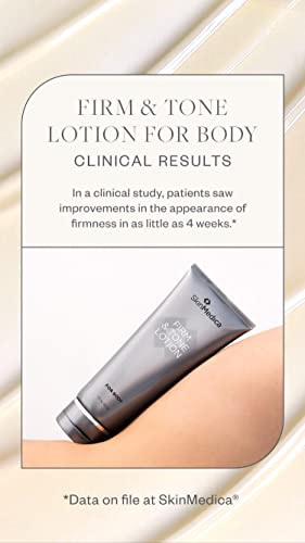 SkinMedica Firm & Tone Lotion for Body - Ideal Body Lotion to Address Visible Signs of Dry or Aging Skin for a Firm, Youthful and Toned Look, 6 Fl Oz