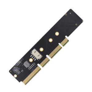 Cablecc NGFF M.2 M-Key NVME AHCI SSD to PCI-E 3.0 16X 8X 4X Power Adapter Low Profile Height 3cm for 110mm 80mm SSD 1U Server