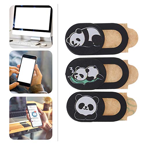 SOLUSTRE Computer Stickers Lens Privacy Cover 3 Pcs Computer Laptop Camera Blocker Computer Camera lid Smartphone Webcam Sticker Webcam Cover Cartoon Laptop Camera Cover Pc Camera