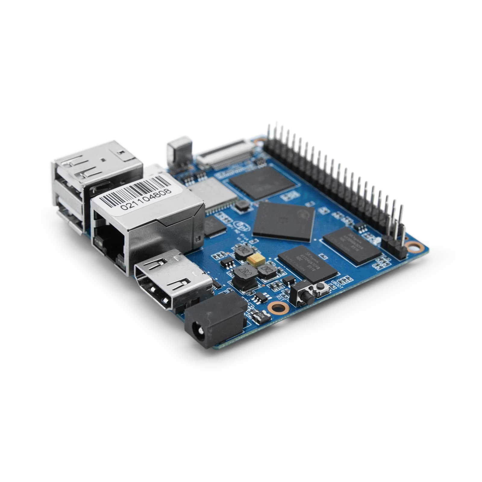 WayPonDEV Banana PI BPI M2+ (M2 Plus) Allwinner H3 Quad Core 1GB Single Board Computer Supports Raspbian and Android, Ubuntu Linux