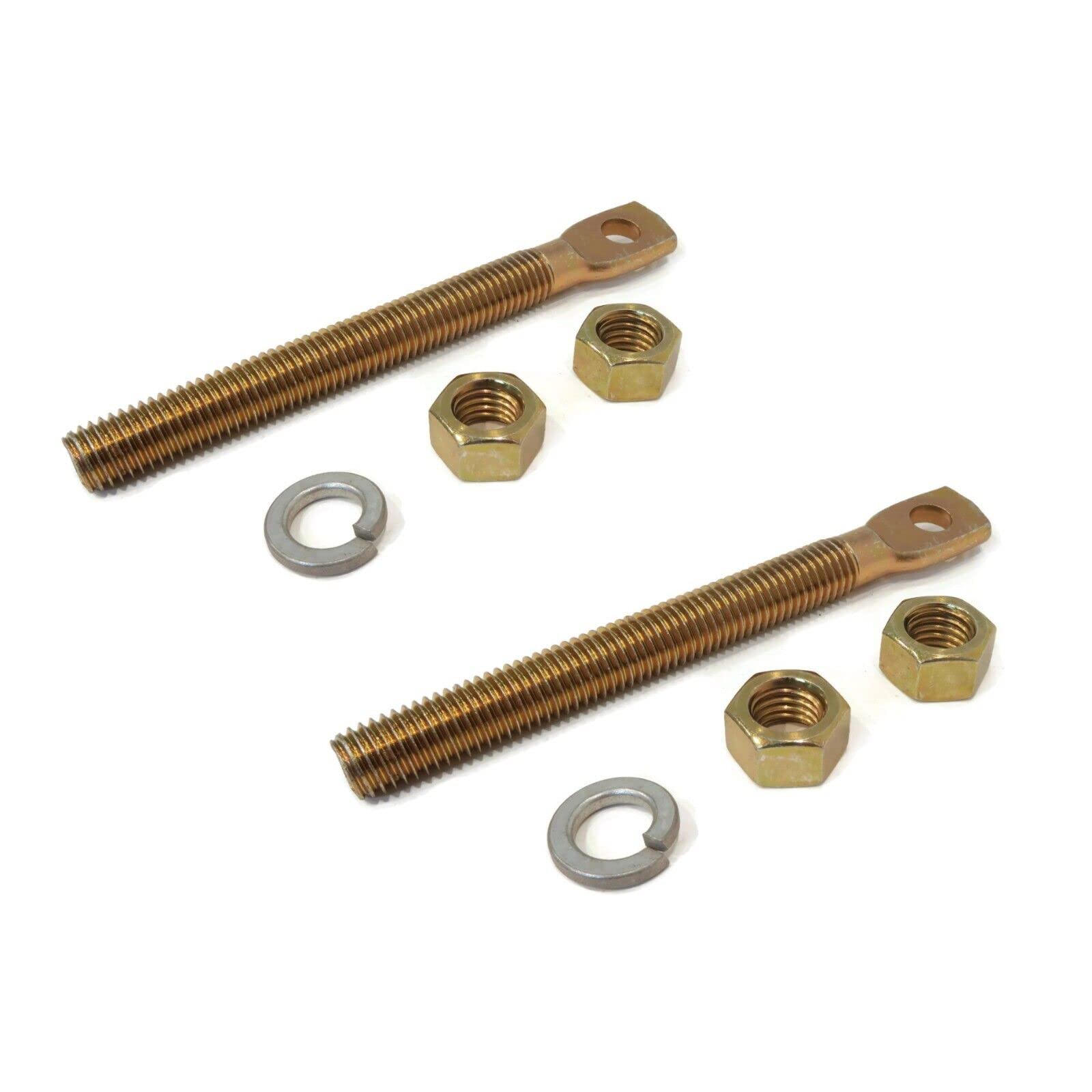 The ROP Shop | (Pack of 2 Trip Spring Eyebolt with Nuts & Washers for Boss STB03117 Snow Plow