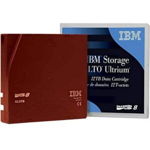 ibm 01pl041 lto-8 ultrium, 12tb/30tb, part # 01pl041 cartucho cinta