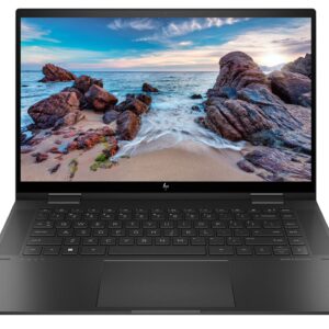 HP 2022 Newest Envy X360 2-in-1 15.6 inch FHD Touchscreen Laptop, AMD 6-Core Ryzen 5 5625U (Beat i7-7500U), 64GB RAM, 2TB SSD, Backlit Keyboard, HDMI, Windows 11, LIONEYE MP