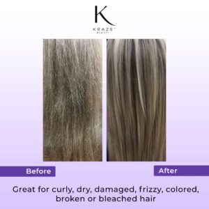 kraze beauty Deep Shampoo For Oily and Damaged Hair Sulfate And Paraben Free (16 Fl Oz.)