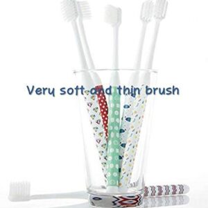 LENITH [Pack of 10] NEW CLIO Designer Toothbrush My Brush Set