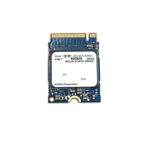 Kioxia SSD 256GB M.2 2230 30mm NVMe PCIe Gen3 x4 KBG40ZNS256G BG4 Solid State Drive for Surface Pro Steam Deck Dell HP Lenovo Ultrabook Tablet