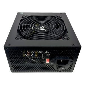 Apevia SPIRIT600W Spirit 600W ATX Power Supply with Auto-Thermally Controlled 120mm Fan, 115/230V Switch, All Protections