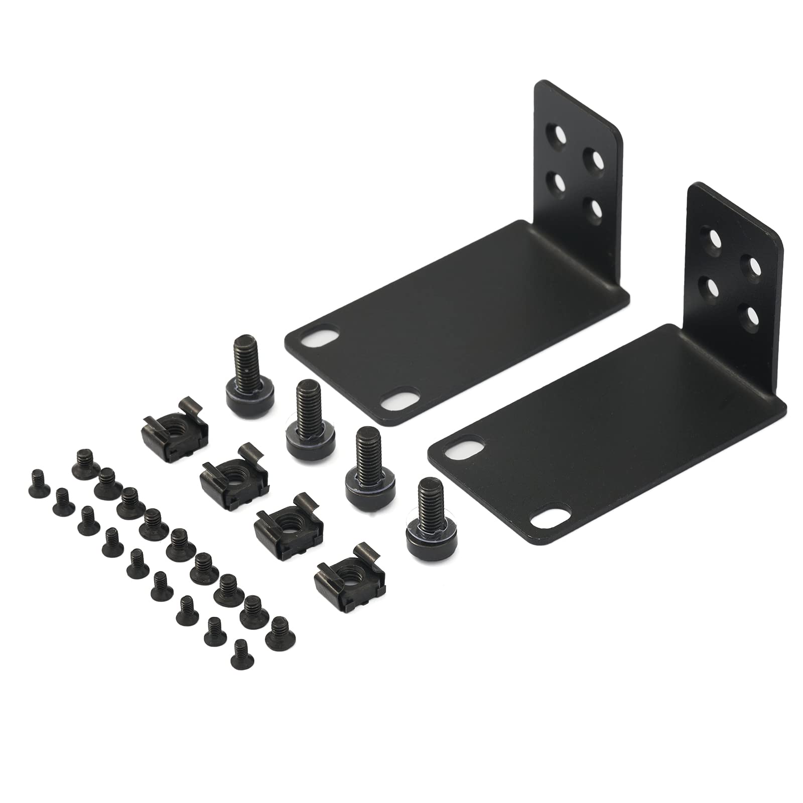 PhyinLan Rack Mount Kit 19 Inch Rack Ears for Dell PowerConnect Series and Some Buffalo GU/MP Series Switches