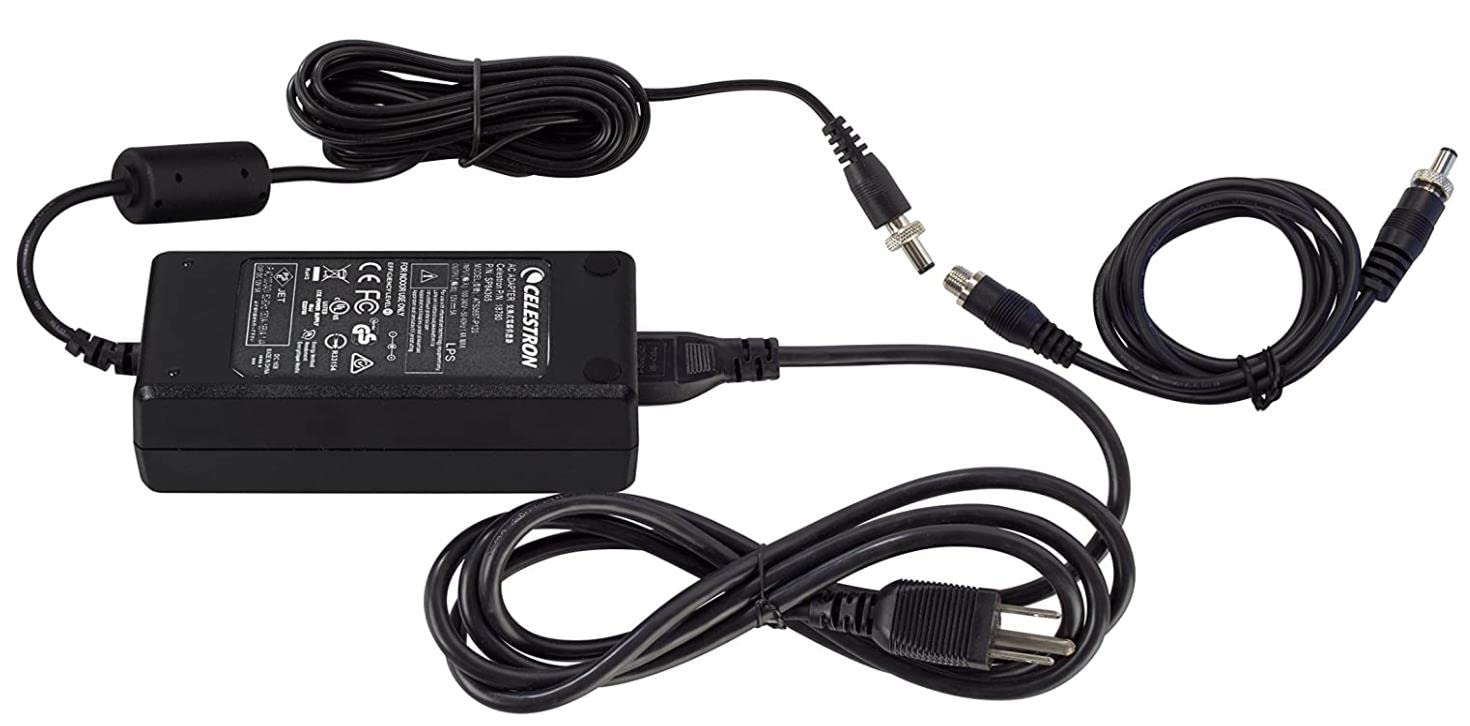 VHBW Replacement for Celestron Power Adapter 12V 5 Amp 18780 Compatible with with CGE, CGEM II CPC CGX L Series