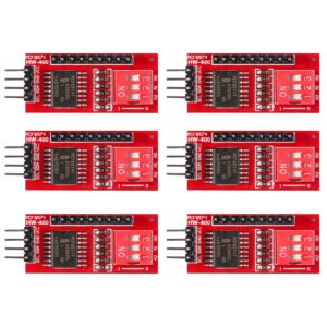 qccan 6pcs pcf8574 pcf8574t io expansion board i/o expander i2c iic port interface evaluation develop module