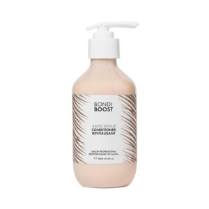 bondiboost rapid repair conditioner 10.14 fl oz - restores dry, damaged, & brittle hair - boost hydration + moisturization - repair split ends/seal hair cuticles - vegan/cruelty-free - australian made