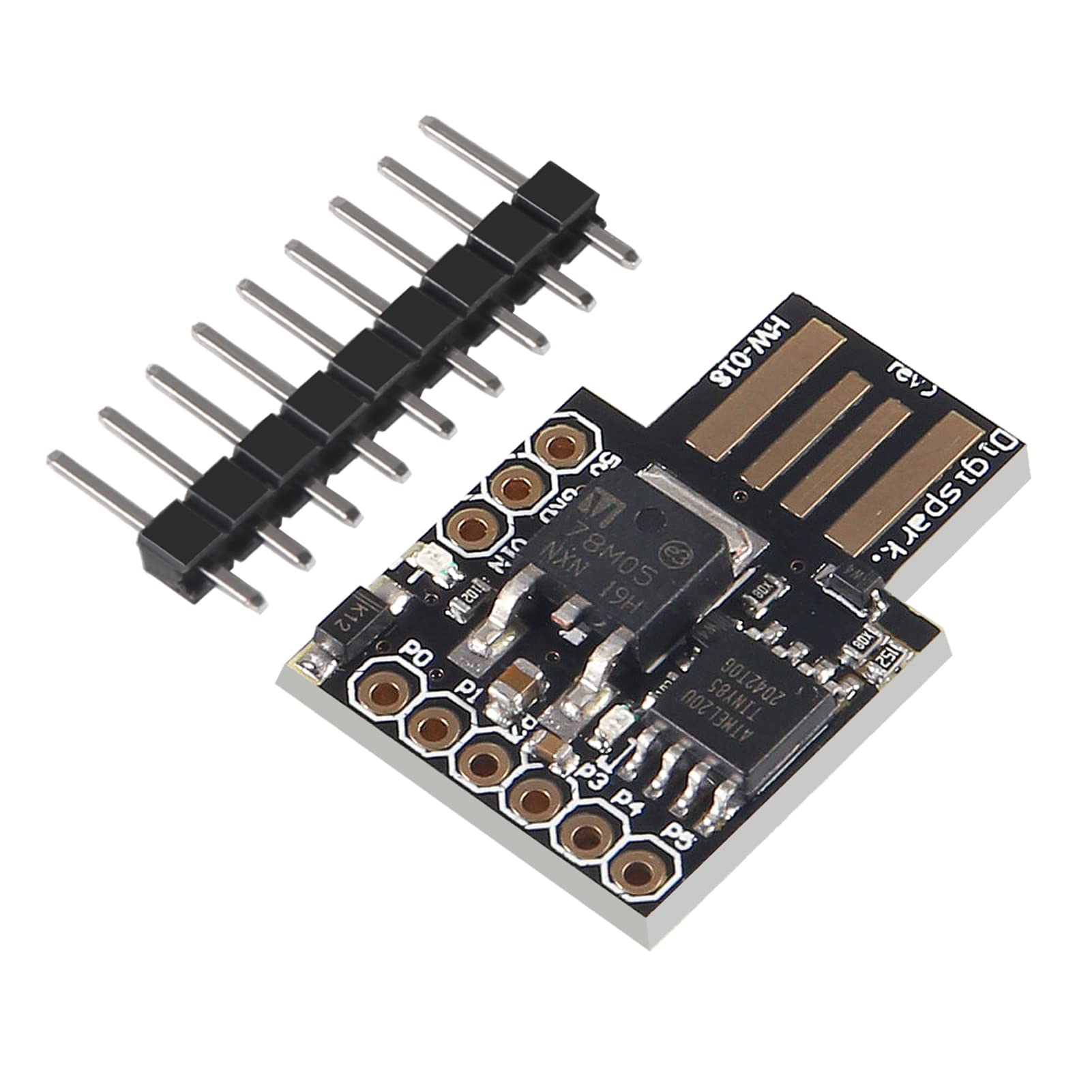 AITIAO 2Pcs Digispark Kickstarter Attiny85 Micro USB Development Board Module