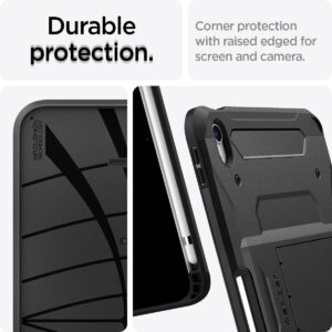 Spigen Tough Armor Pro Designed for iPad 10.9 inch Case iPad 10th Generation Case (2022) with Pencil Holder - Black