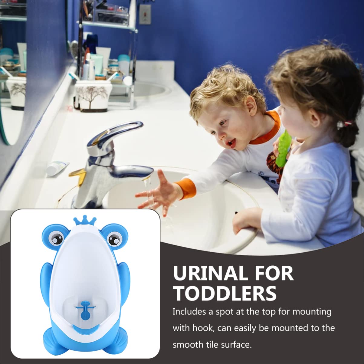 Kisangel Children's Urinal Toilet Toddler Pp Multifunction