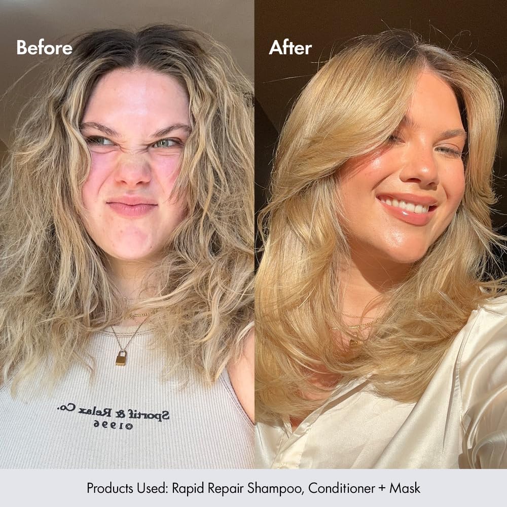 BondiBoost Rapid Repair Conditioner 10.14 fl oz - Restores Dry, Damaged, & Brittle Hair - Boost Hydration + Moisturization - Repair Split Ends/Seal Hair Cuticles - Vegan/Cruelty-Free - Australian Made