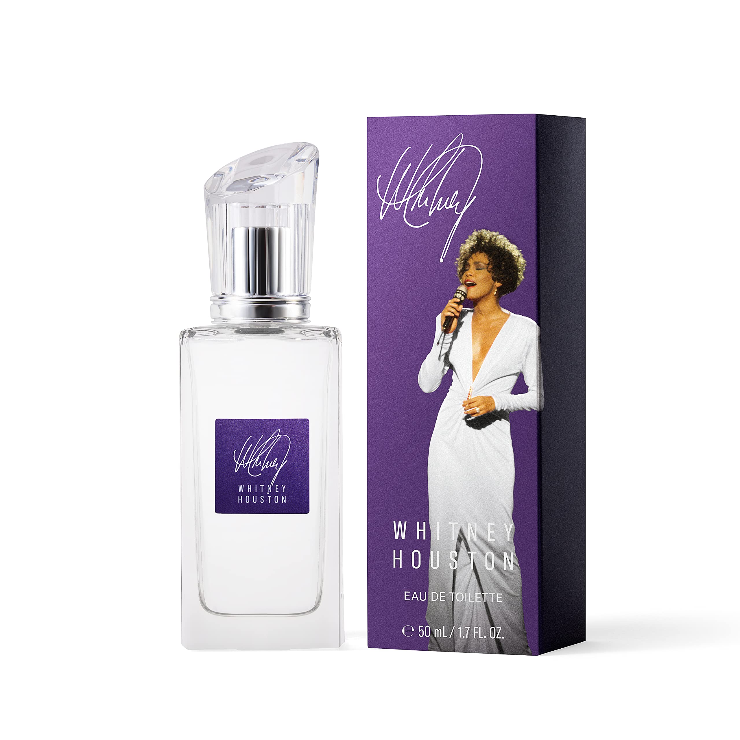 Scent Beauty Whitney Houston - Eau de Toilette - Floral, Fruity Perfume for Women with Notes of Neroli, Jasmine, Cashmere Woods - 1.7 Fl Oz