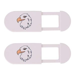 SOLUSTRE Computer Camera Computer Stickers 6 PCS Webcam Cover Plastic Webcam Cover Cartoon Webcam Cover Webcam Camera Cover Slide Plastic Anti- peep Computer Camera Computer Stickers