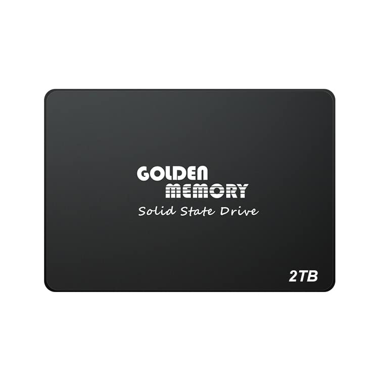 Golden Memory 2.5" SSD 2TB, SATA III 6.0 Gbps - Internal Solid State Drive