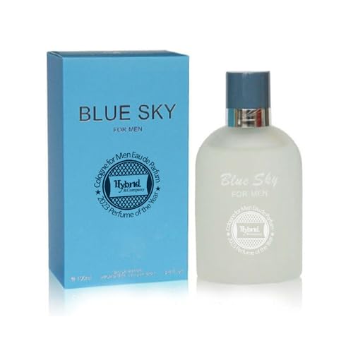 Hybrid & Company Blue Sky for men Men’s Classic Scent Perfume Eau De Toilette Spray 100 ML