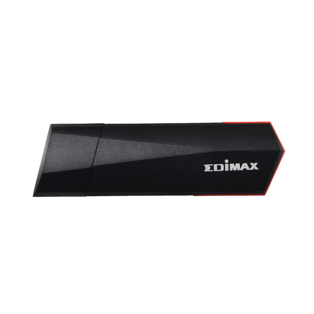 EDiMAX Wi-Fi 6 AX1800 USB 3.0 Adapter | Dual Band, 1201Mbps (5GHz), 573Mbps (2.4GHz) | MU-MIMO + OFDMA for Lower Latency and Multiple Streams | Windows 10/11 Support | EW-7822UMX