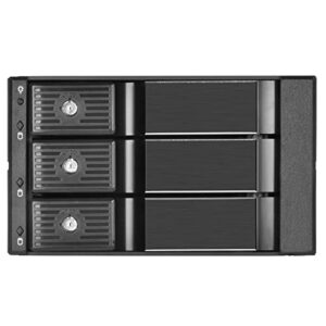 SilverStone FS303-12G Two 5.25" Bay to Three 3.5" SAS-12G / SATA 6Gbit/s trayless hot-swap cage, SST-FS303B-12G