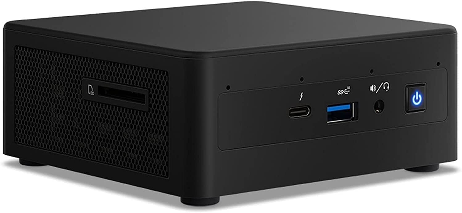 Latest Intel NUC11 Tiny Client Mini Desktop | Intel 4-Core i5-1135G7 | 8GB RAM 512GB SSD | Iris Xe Graphics | WiFi 6 | USB-C | HDMI | Mini-DP | RJ45 | Thunderbolt3 | Windows 11 Pro