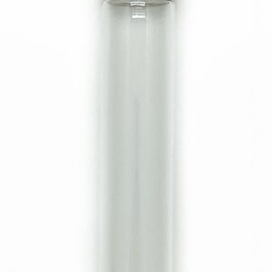 Glass Preroll Vials with Child Resistant Cap - 120mm Glass Tube (6, Mahogony)