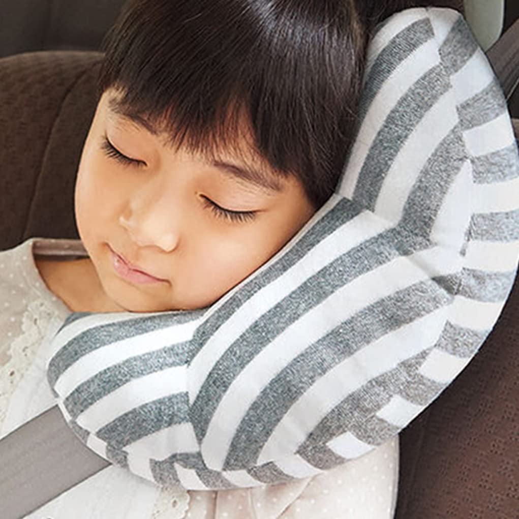 Gcroet Seat Belt Pillow for Kids, Car Travel Pillow for Head Neck Support Soft Headrest for Car Travelling Sleeping Pillow Seatbelt Pillow for Kids, Seat Belt Cushion, Car Pillow, Car Neck Pillow